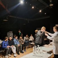 Uczniów klas 4-8  podczas wycieczki