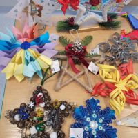 Prace uczniów „Gwiazda świąteczna"