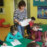 Spotkanie z nauczycielką mayematyki