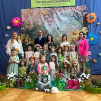 uczestnicy XVIII Gminny Przegląd Piosenki Przedszkolnej