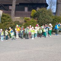 Obie grupy przedszkolne z Marzanną